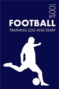 Football Training Log and Diary