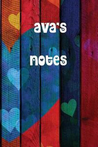 Ava's Notes