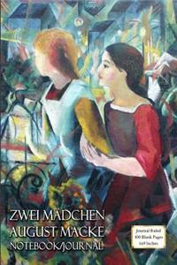Zwei Mädchen - August Macke - Notebook/Journal