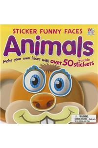 Animals - Sticker Funny Faces