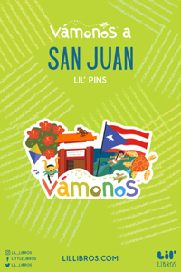 Vámonos San Juan Enamel Pin