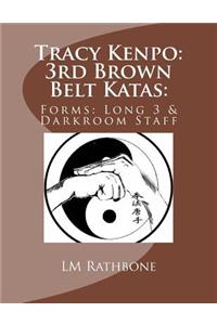 Tracy's Kenpo: 3rd Brown Belt Katas:: Forms: Long 3 & Darkroom Staff