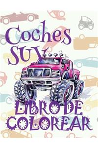 ? Coches SUV ? Libro de Colorear Carros Colorear Niños 10 Años ? Libro de Colorear Niños