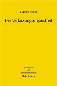 Der Verfassungsorganstreit