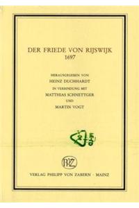 Der Friede Von Rijswijk 1697