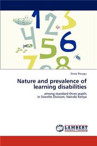 Nature and prevalence of learning disabilities