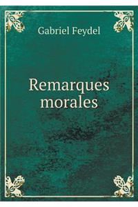 Remarques morales