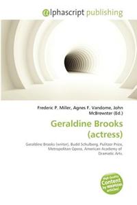 Geraldine Brooks (Actress)
