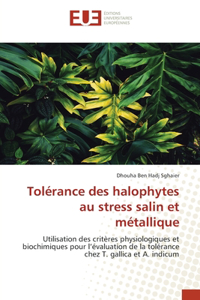 Tolérance des halophytes au stress salin et métallique