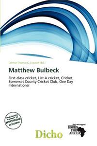 Matthew Bulbeck