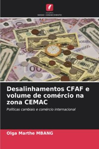 Desalinhamentos CFAF e volume de comércio na zona CEMAC