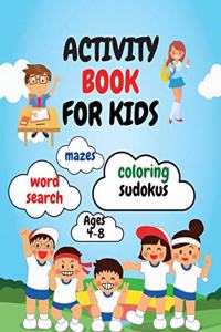 Activity Book For Kids