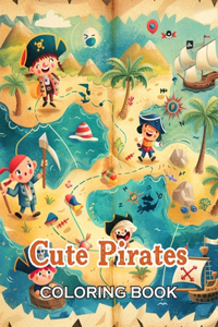 Cute Pirates Coloring Book