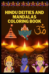 Hindu Deities and Mandalas Coloring Book
