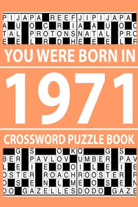 Crossword Puzzle Book-You Were Born In 1971