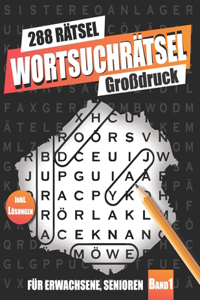 Wortsuchrätsel Großdruck