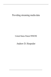 Providing streaming media data