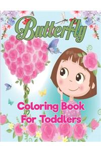 Butterfly Coloring Book For Toddlers