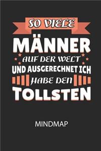 So viele Männer auf der Welt und ausgerechnet ich habe den TOLLSTEN - Mindmap