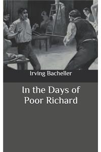 In the Days of Poor Richard