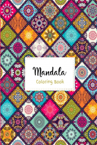 Mandala coloring book