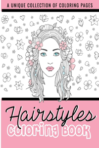 Hairstyles Coloring Book