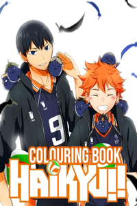 Haikyuu Colouring Book