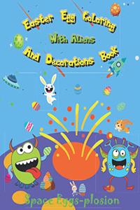 Easter Egg Coloring And Decorations Book