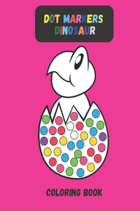 Dot Marker Dinosaur Coloring Book