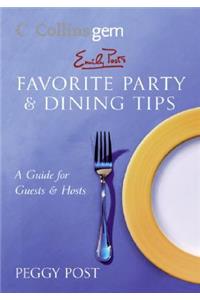 Emily Post's Favorite Party & Dining Tips (Collins Gem)