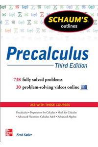 Schaum's Outline of Precalculus, 3rd Edition