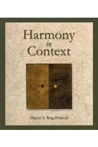 Harmony in Context with Text Audio CDs