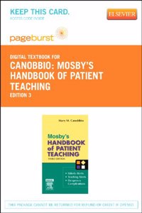 Mosby's Handbook of Patient Teaching - Elsevier eBook on Vitalsource (Retail Access Card)