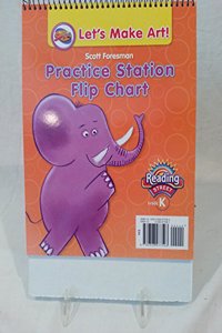 Reading 2011 Lets Make Art Practice Station Flip Chart Grade K