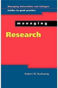 Managing Research