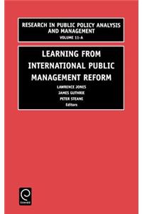 Learning from International Public Management Reform