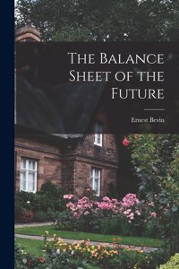 Balance Sheet of the Future