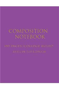 Composition Notebook