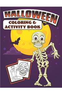 Halloween Coloring & Activity Book