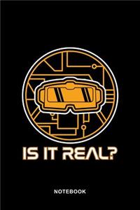 Virtual Reality Art Graphic Notebook