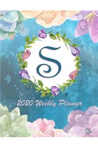 S - 2020 Weekly Planner