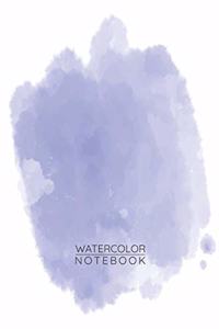 Blue Watercolor Notebook - Sketch Book for Drawing Painting Writing - Blue Watercolor Journal - Blue Watercolor Diary