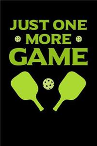 Just One More Game