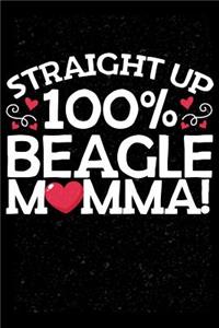 Straight Up 100% Beagle Momma