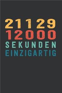 2 112 912 000 Sekunden Einzigartig: tolles 67 Jahre Geburtstags Notizbuch liniert - 100 Seiten