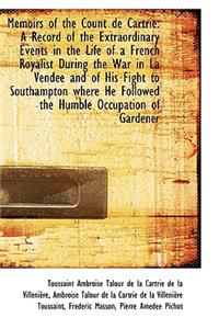 Memoirs of the Count de Cartrie
