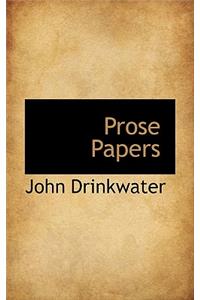 Prose Papers