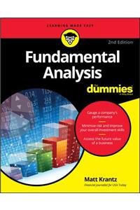 Fundamental Analysis For Dummies 2nd Edition