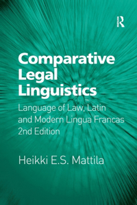 Comparative Legal Linguistics