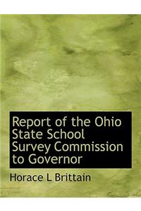 Report of the Ohio State School Survey Commission to Governor